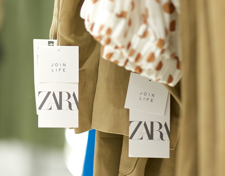 Etiquetas Zara